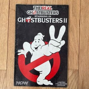 RARE GHOSTBUSTERS II LIMITED COLLECTORS EDITION paperback comic (1989)
